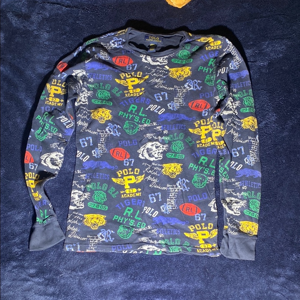 Polo Ralph Lauren Graphic Long Sleeve Shirt